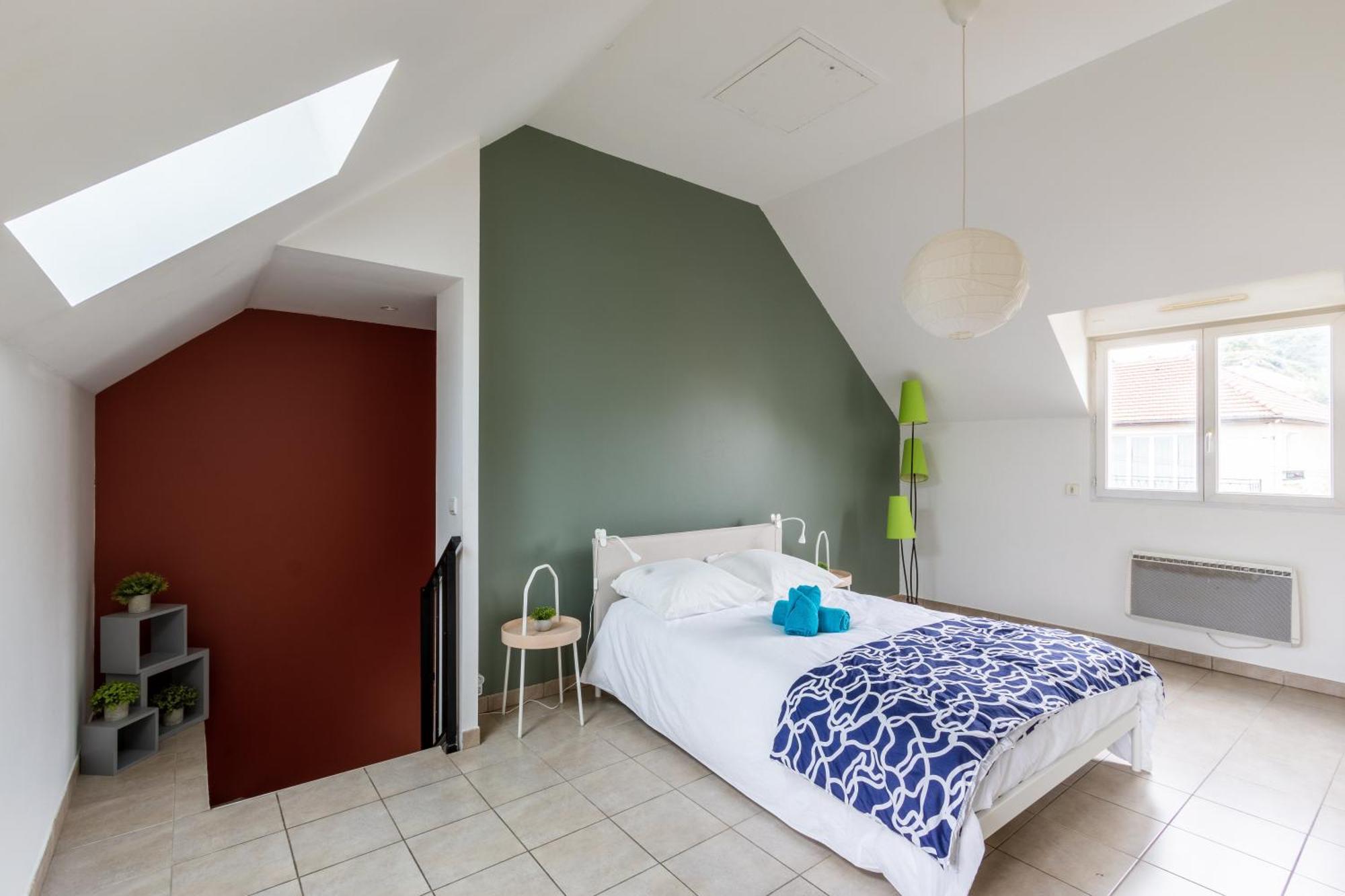 Le Duplex , Proche Gare Rer, Parking, Arrivee Autonome Apartment ปาเลโซ ภายนอก รูปภาพ